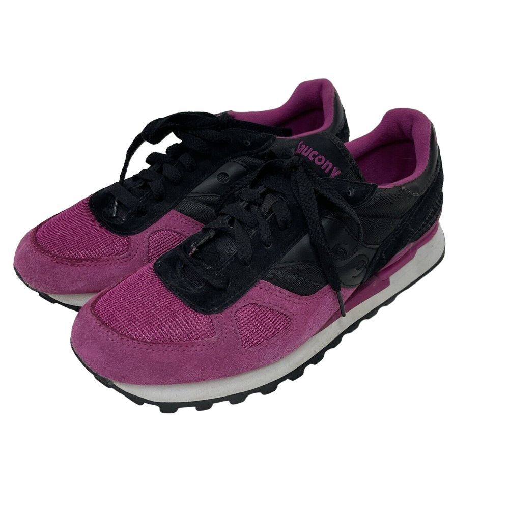 Saucony‎ Shadow Sneakers Shoes Womens 8.5 M Mauve Pink Black S1108-565